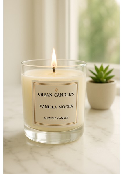 Candle’s Kokulu Mum Vanilla Mocha Aroması │ 100 ml Premium & Eşsiz Koku │