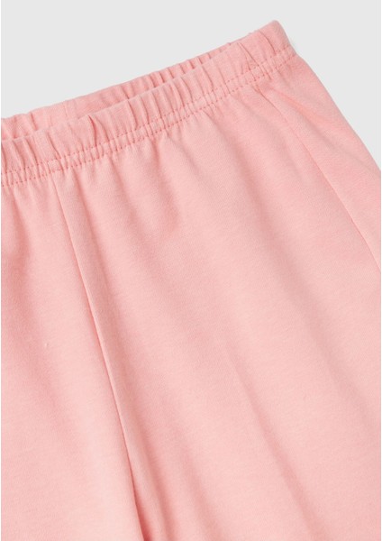 Erkek Çocuk Pembe Logo Işlemeli Pijama Takımı fiyatları