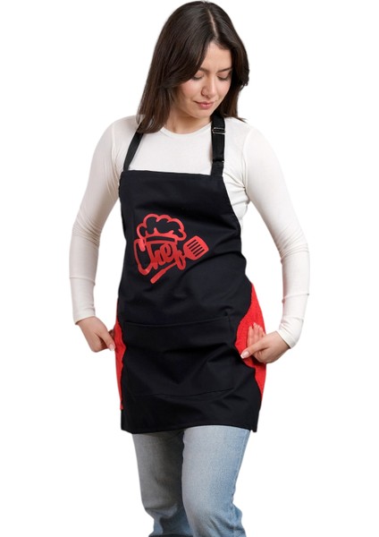 Wipe Sil Kurula Sıvı Geçirmez Su Geçirmez Mutfak Önlüğü