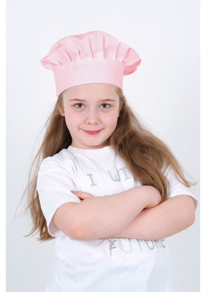 Ayarlanabilir Çocuk Chef Aşçı Şapkası (Ayarlanabilir Çocuk Şef Aşçı Şapkası)