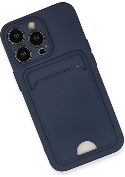 iPhone 13 Pro Uyumlu Kartvizitli Silikon Kılıf