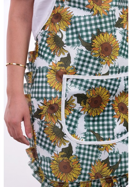 Jarse Frilly Sıvı Geçirmez Su Geçirmez Mutfak Önlüğü fırsatları