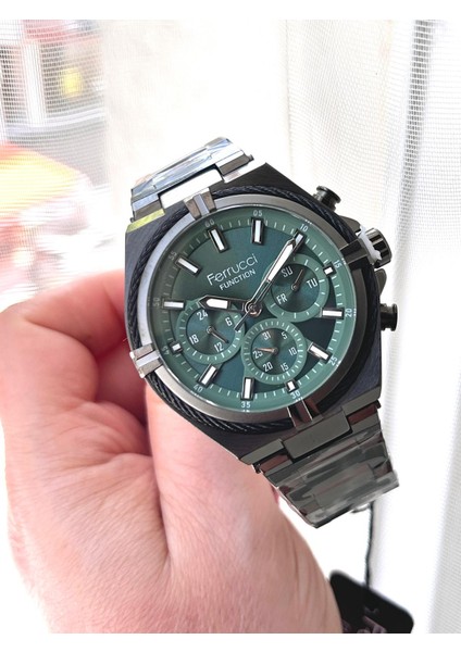 Erkek Kol Saati Siyah Çelik Fonksiyonlu&takvimli+Bileklik modelleri