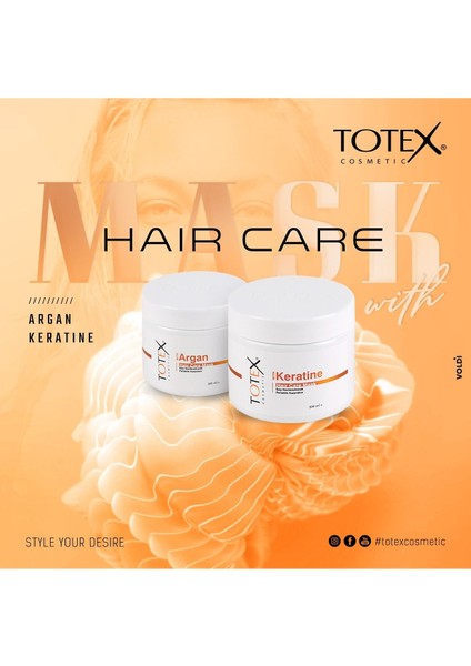 Saç Maskesi Argan 500 ml