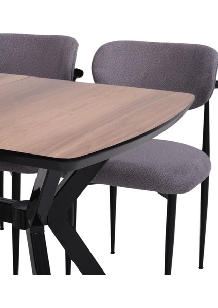 Venedik Polo Mdf Lak Panel Açılır Mutfak Masa Sandalye Takımı 80*130CM fiyatları