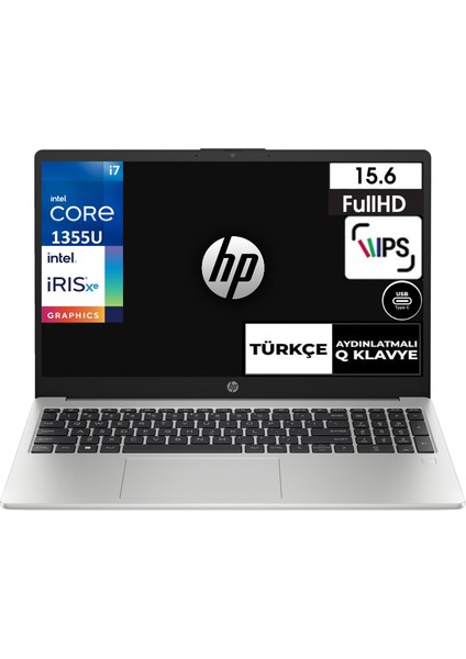 250 G10 I7-1355U 32 GB 2 Tb SSD Windows 11 Pro Iris Xe Graphics 15.6" Full Hd Notebook 968L4ETCB8