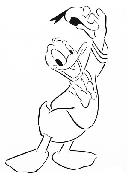 Donald Duck Kalıbı 2 (Plastik Aparattır!!!)