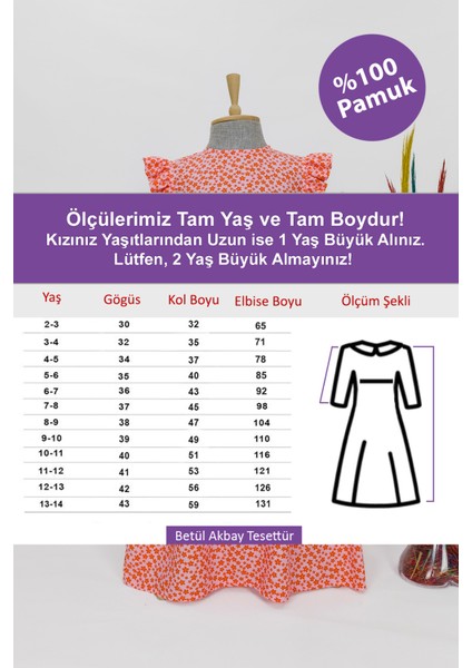 Kız Çocuk Viskon %100 Pamuklu Tesettür Elbise – Amine Model Tam Boy Elbise Pembe