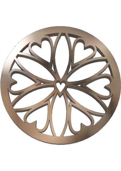 Madeni Para Madalyon Kolye Için Heartflower Madeni Para (Plastik Aparattır!!!) modelleri
