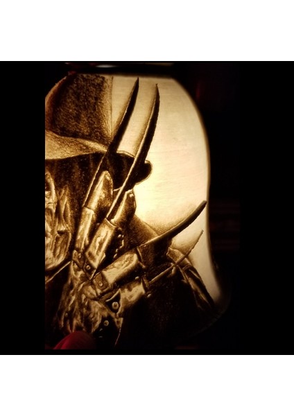 Freddy Jason Testere Lithophane Abajur (Plastik Aparattır!!!) modelleri