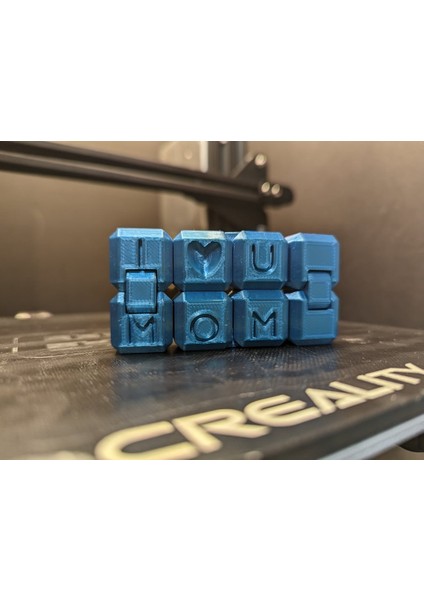Seni Seviyorum Anne Fidget Cube (Plastik Aparattır!!!)