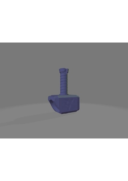 Thor'un Çekici (Mjolnir) Buzdolabı Mıknatısı (Plastik Aparattır!!!)