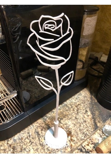 3D Rose Tabanı - Büyükanne Için (Plastik Aparattır!!!) fırsatları