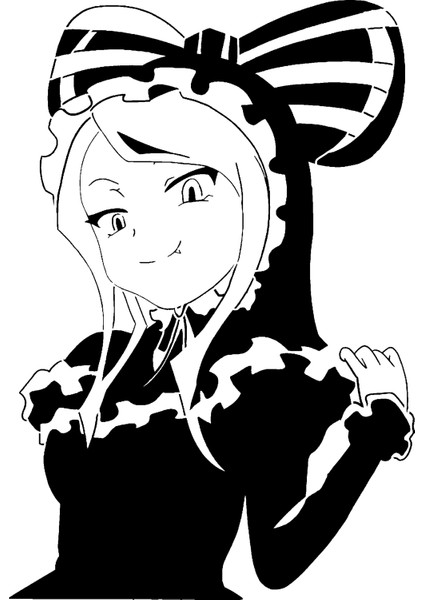 Shalltear Bloodfallen Şablon 2 (Plastik Aparattır!!!)