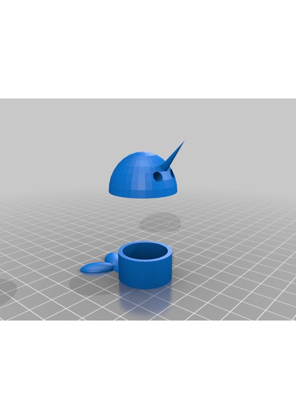 Narwhal Şarap Mantarı Dekorasyonu (Plastik Aparattır!!!) modelleri