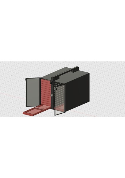 2,5" SSD Güvenli Depolama Rafı (Plastik Aparattır!!!)