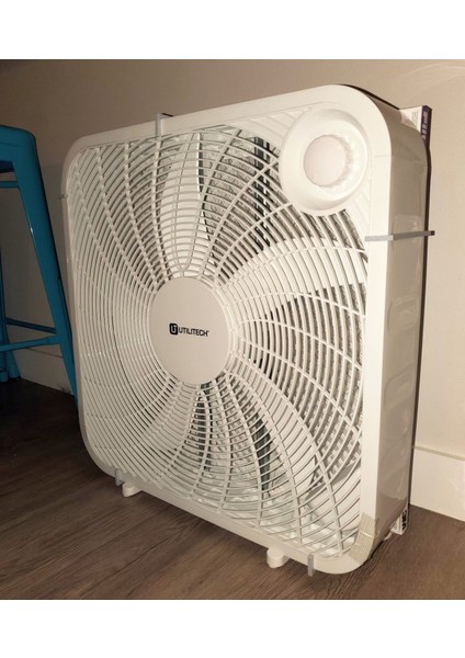 Box Fan Klipsinden Fırın Filtresi - Hava Temizleyicisi (Plastik Aparattır!!!)