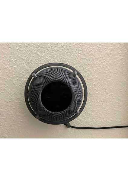 Apple Homepod Mini Duvar Montajı + Germe Halkası (Plastik Aparattır!!!)