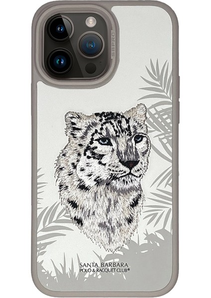 iPhone 15 Pro Uyumlu Savanna Serisi Leopard Kılıf