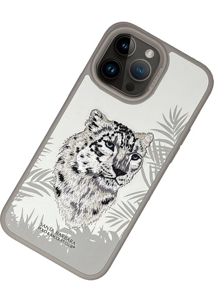 iPhone 15 Pro Uyumlu Savanna Serisi Leopard Kılıf