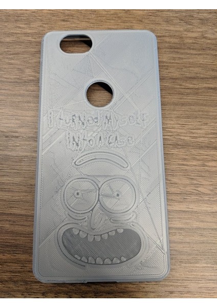 Google Pixel 2 Için Rick ve Morty Kılıfı (Plastik Aparattır!!!)