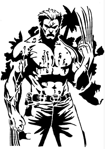 Wolverine Şablonu 5 (Plastik Aparattır!!!)