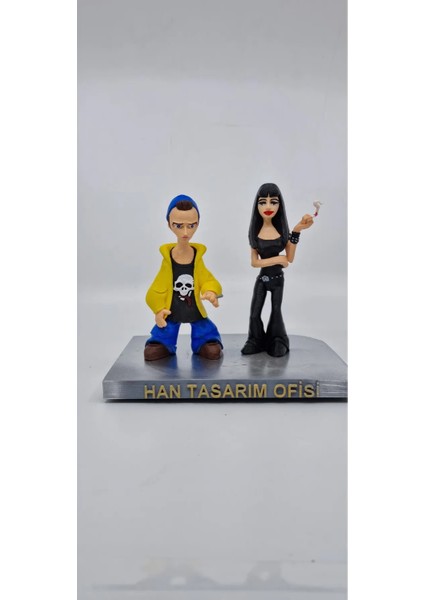 Jesse Pinkman Jane Margolis Figür Breaking Bad Breakingbad 15CM