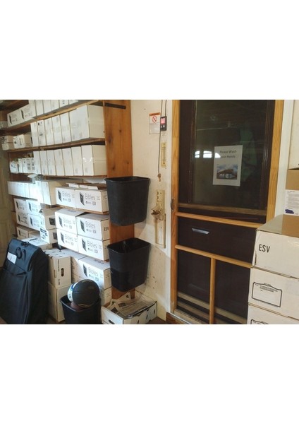 Ev Geri Geri Dönüşüm Veya Çöp Kutusunu Asma Braket Garajı 40 2020-09-03 Cad (Plastik Aparattır!!!)