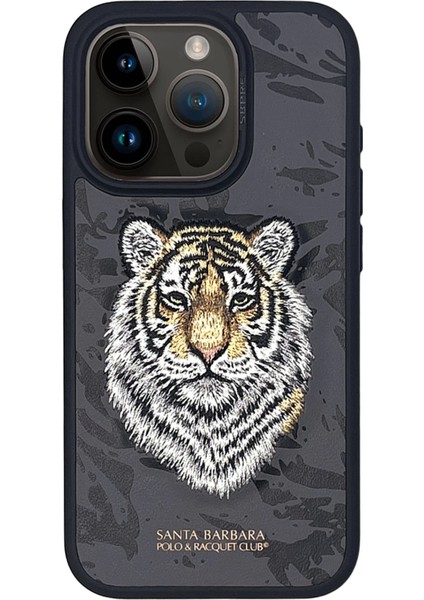 iPhone 15 Pro Uyumlu Savanna Serisi Leopard Kılıf