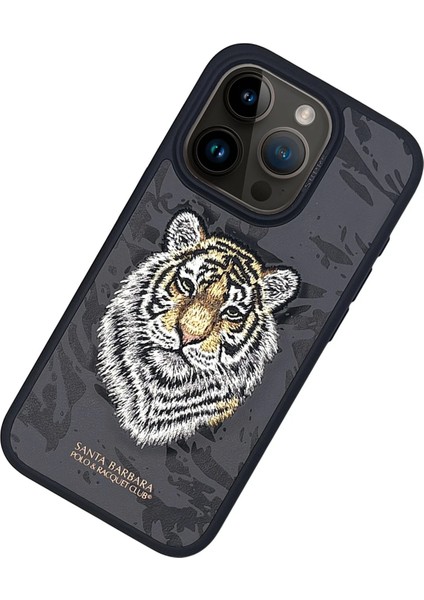 iPhone 15 Pro Uyumlu Savanna Serisi Leopard Kılıf