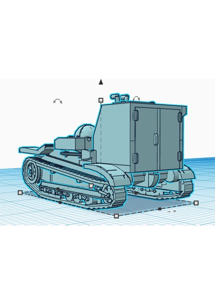 Piyade Traktörü Ue(F) Üzerindeki Küçük Radyo ve Gözlem Tankı - 21'inci Panzer Komuta Aracı (Plastik Aparattır!!!) fırsatları