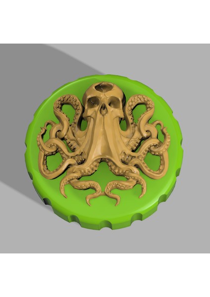Kraken - Zula Kavanoz Kapağı (Plastik Aparattır)