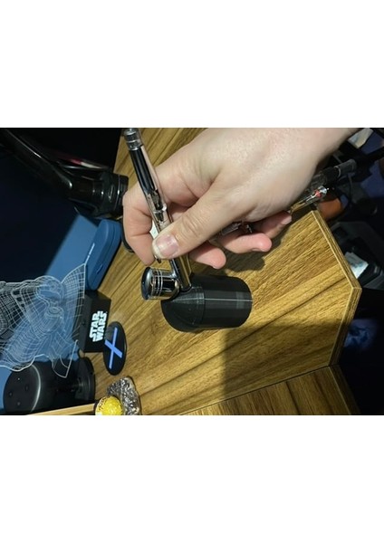 Temel Airbrush Temizleme Kabı (Plastik Aparattır!!!)