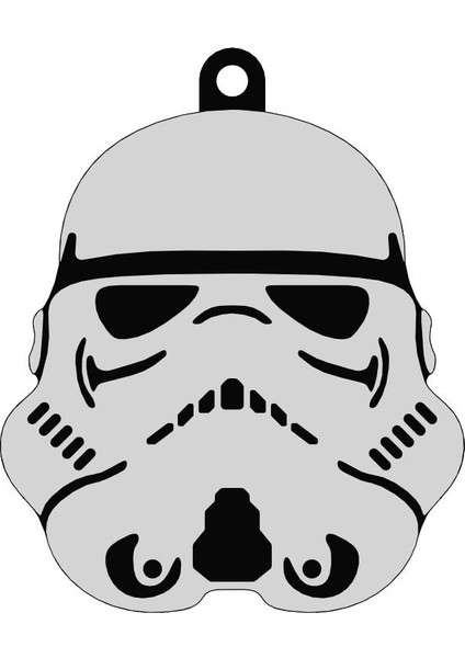 Stormtrooper Yıldız Savaşları Anahtarlık (Plastik Aparattır)