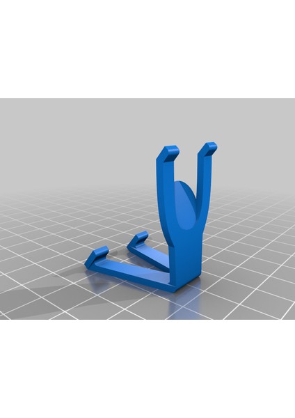 Çöp Adam Yoga Duruşu - Aşağıya Bakan Köpek (Plastik Aparattır!!!)