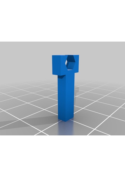 Ho Ölçeğinde Çubuk Cıvataları Için Anahtar (Plastik Aparattır!!!)