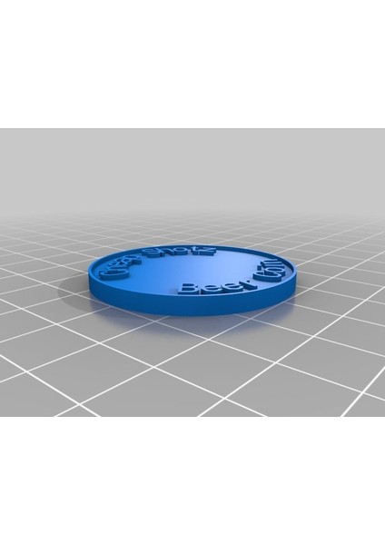 Özelleştirilmiş Madeni Param (Çip) (Plastik Aparattır!!!)