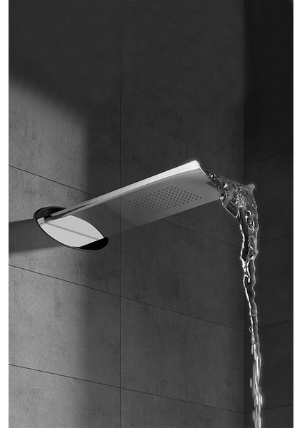 Italyan Webert-Aria Parlak Paslanmaz Çelik Çok Fonksiyonlu Duş Başlığı fiyatları