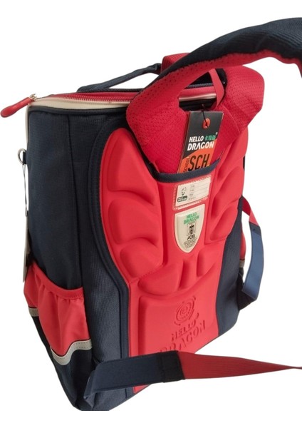 Omurga Dostu Okul&sırt Çantası Kırmızı CN0026 modelleri