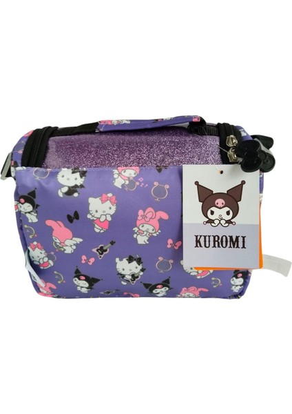 Orjinal Lisanslı Hello Kitty Friends Kuromi Termal Beslenme Çantası Mor 3261 indirimleri