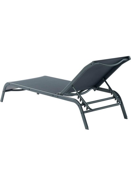 SY-2532 Brezza Fileli Alüminyum Lüks Şezlong Antrasit