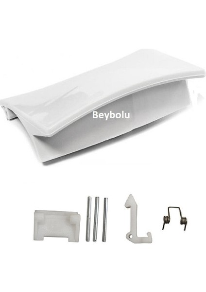 Bosch WFH1460TR Mandal ve Kilit Dili Tutamak 1460 Çamaşır Makinesi Kapak Mandalı