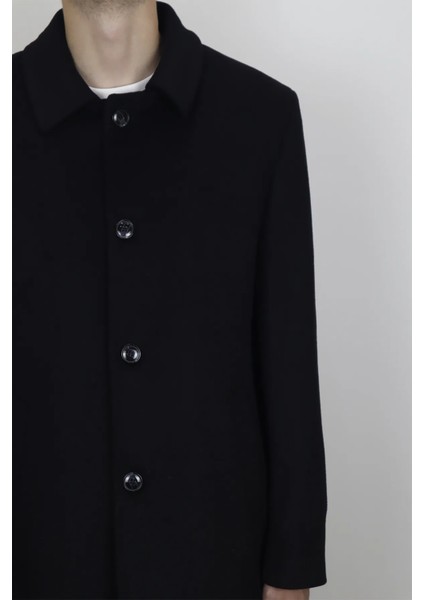 Pelikan Fistan Store Erkek Klasik Kesim Rahat Kalıp Düğmeli Büyük Beden Kışlık Kaşmir Kaban fiyatları