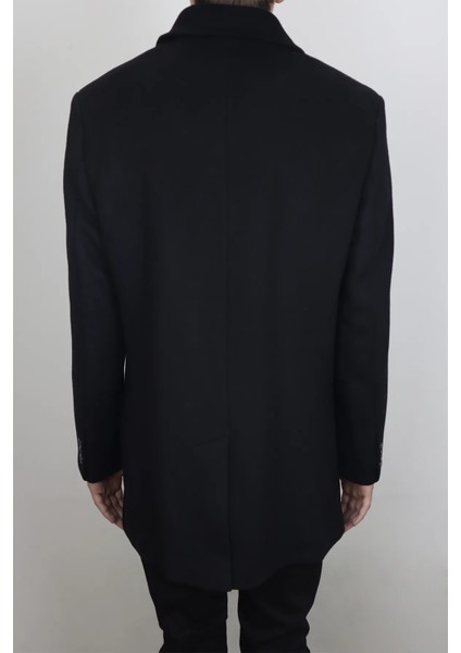 Pelikan Fistan Store Erkek Klasik Kesim Rahat Kalıp Düğmeli Büyük Beden Kışlık Kaşmir Kaban fırsatları