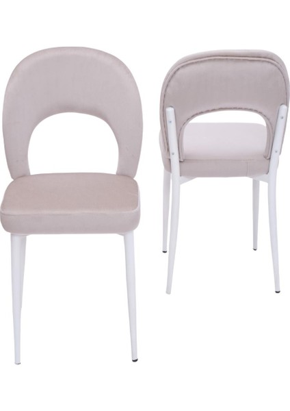 Hilal Demir Mutfak Sandalyesi 2 Li Set