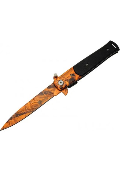 FST-5001 Turuncu Çakı 22 cm Manuel Kemerlikli - ISL3800-8267
