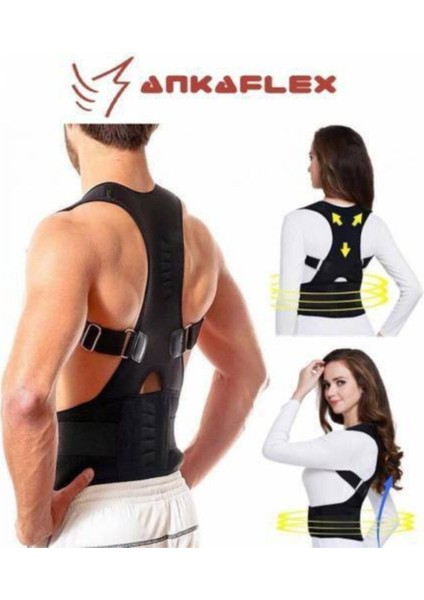 Medikal Manyetik Ortopedik Dik Duruş Aparatı Bel Omuz Dik Duruş Desteği Korsesi modelleri