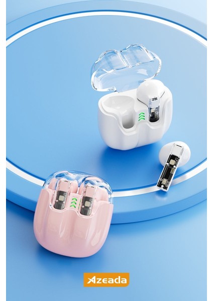 Bluetooth Kablosuz Kulaklık PD-BT119 - Ios ve Android Uyumlu-Pembe