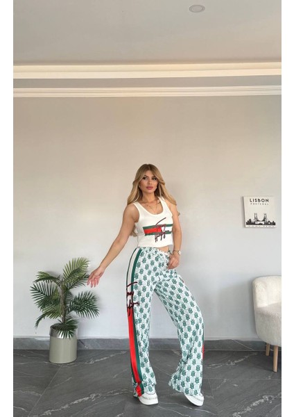 Kadın Yeni Sezon Ithal Hafif Yazlık Kumaş Üst Penye Göbek Kapalı Takım