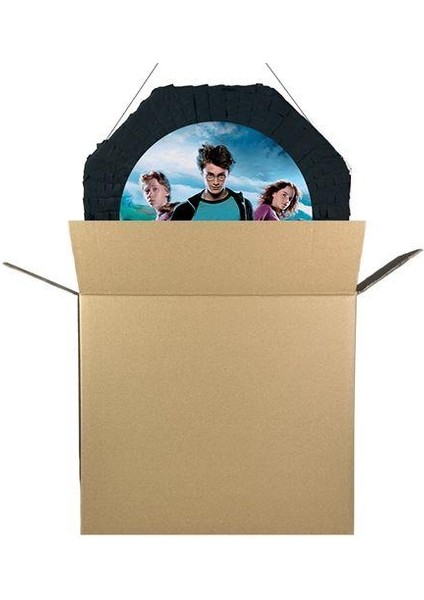 Harry Potter Siyah Pinyata 42cm sopalı Doğum Günü Eğlencesi Pinyata patlatma partisi